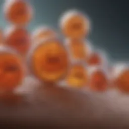 An informative diagram showcasing the common types of STIs and their characteristics