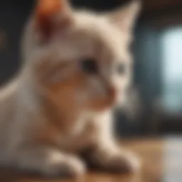 A thoughtful person pondering over kitten names