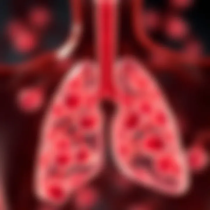 Cytokines in Asthma Pathophysiology Visual representation of asthma pathophysiology influenced by cytokines.