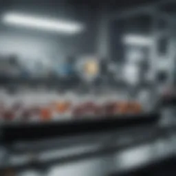 Automated colony counting setup in a laboratory