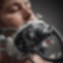BiPAP machine showcasing its design and components