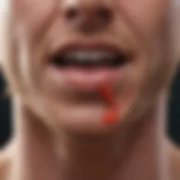 Diagram illustrating the connection between streptococcal infections and meningitis