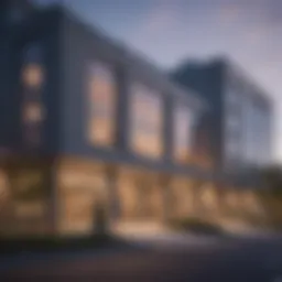 Exterior view of the Cancer Institute of New Jersey building