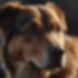 Canine melanoma tumor growth