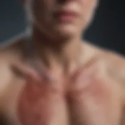 Visual representation of chronic lung infection causes