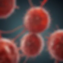 Illustration of platelet function in chronic thrombocytopenic purpura