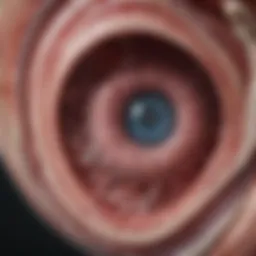 Detailed view of kidney anatomy through ultrasound