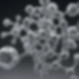 Chemical structure of polystyrene