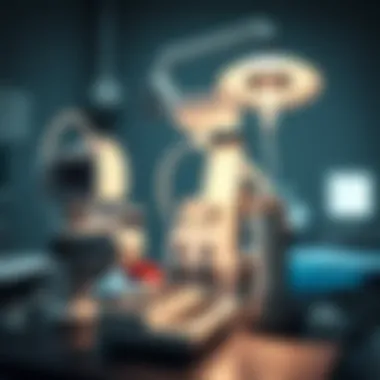 Detailed view of laboratory equipment used in CVC bloodwork