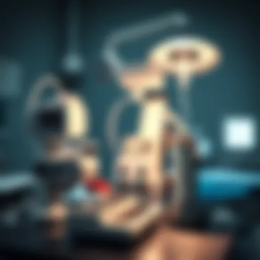 Detailed view of laboratory equipment used in CVC bloodwork
