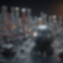 Visual representation of various machine learning algorithms