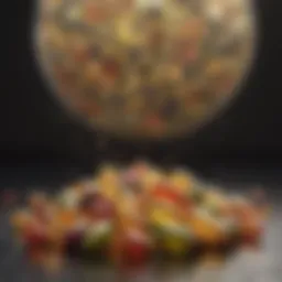 An illustration of various essential fatty acids