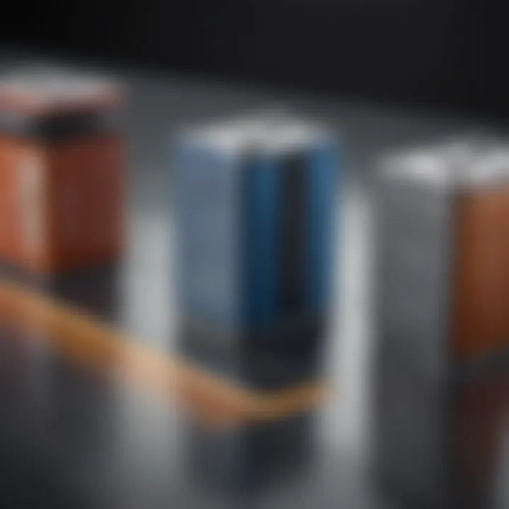 Comparison of battery types for electric vehicles