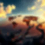 Visual representation of climate history