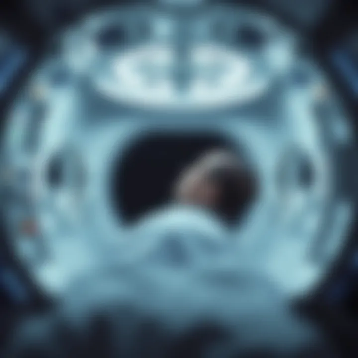 Research data visualizing effects of hyperbaric therapy on concussions