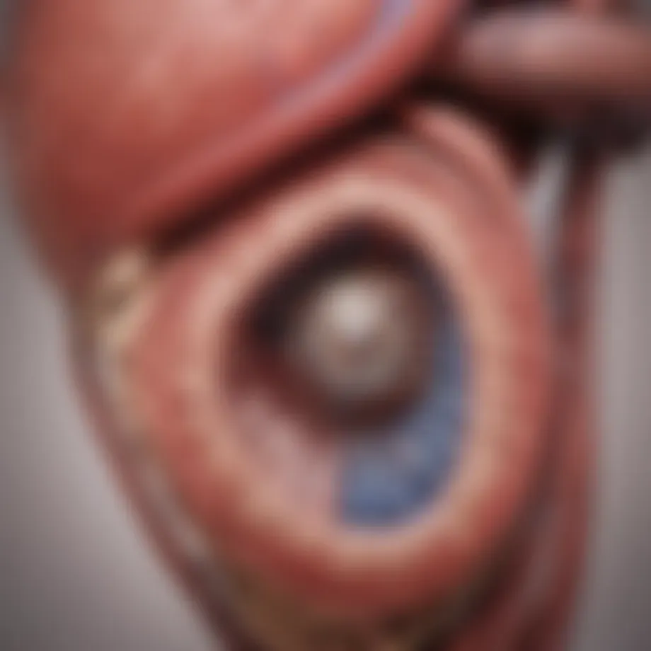 Diagram illustrating the anatomy of the left ventricle