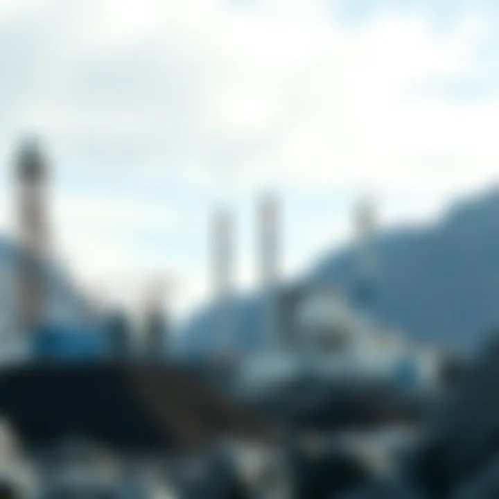Visual representation of environmental benefits of low CO2 cement