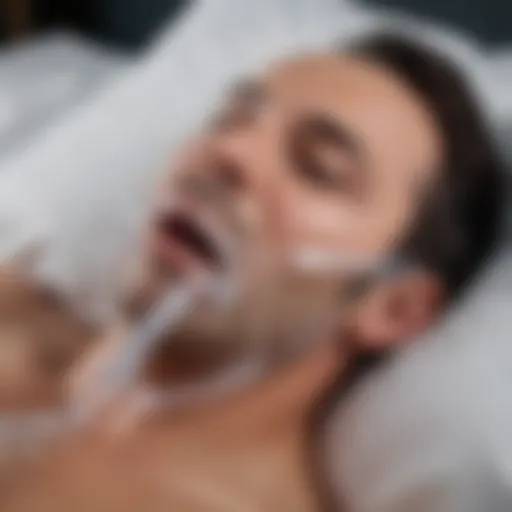Infographic illustrating the various types of sleep apnea clinical trials