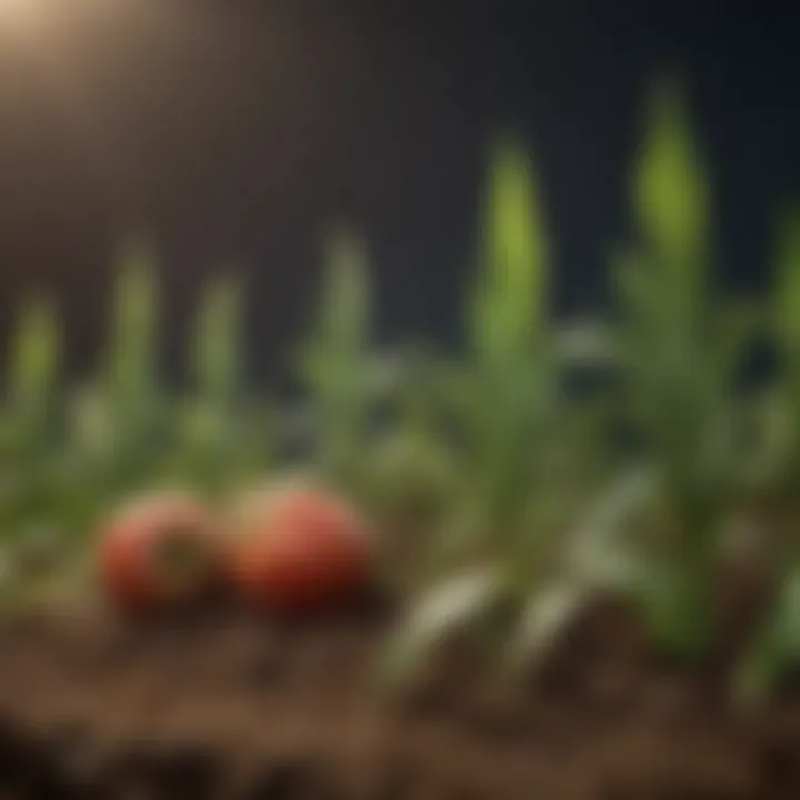 A comparison chart showcasing the benefits of GMOs in agriculture