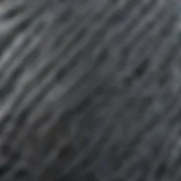 Close-up view of fiber reinforced plastic composite showing fibers and resin structure