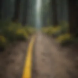 The iconic yellow border of National Geographic Magazine