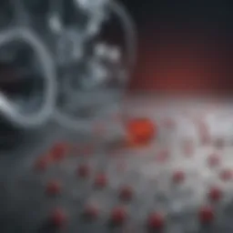 An illustration showcasing advanced biotechnology tools in HIV research.