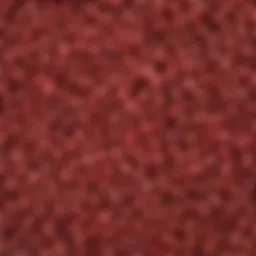 Close-up view of small red bean seeds on a natural surface