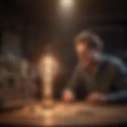 A physicist humorously explaining complex theories