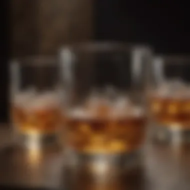 Classic tumblers for whiskey