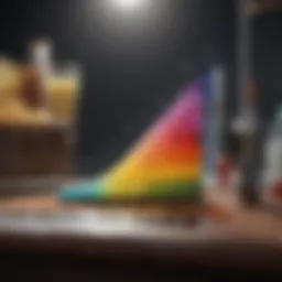 Visual representation of glycemic index chart