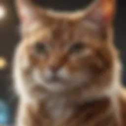 A cat receiving immunotherapy treatment