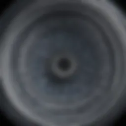 Close-up of a water filter cartridge showcasing its intricate design