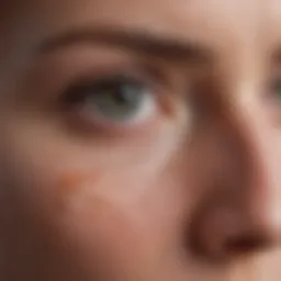 A diagram illustrating the connection between migraines and pupil dilation.