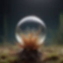 Illustration of lenticules in biological context