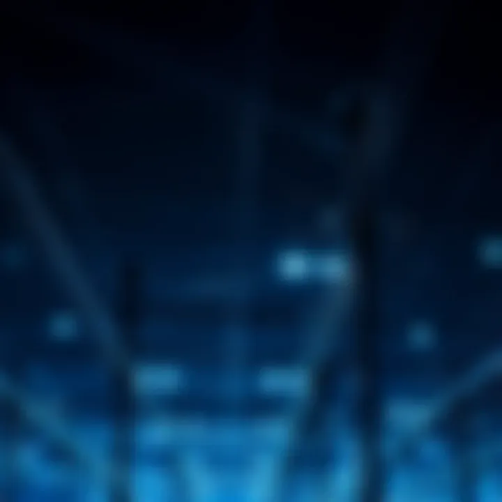 An intricate network of electric grids symbolizing advanced energy distribution systems