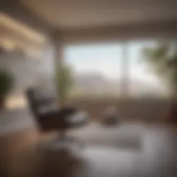 A serene environment for stress relief