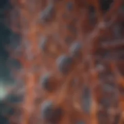 Detailed illustration of cellular structures in biology