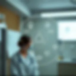 An intricate diagram showcasing various clinical research methodologies.