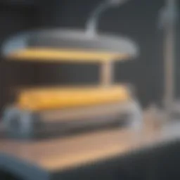 Neonatal jaundice treatment setup