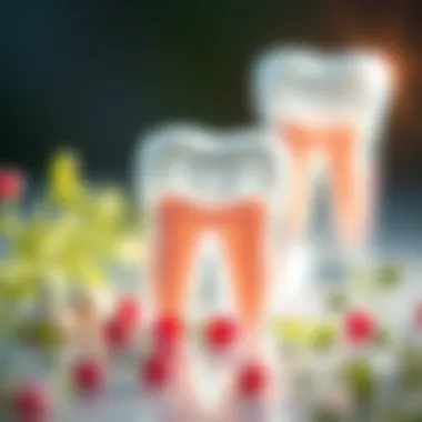 Benefits of K12 and M18 for Oral Health Illustration depicting the benefits of K12 and M18 for oral health