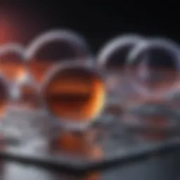 Schematic representation of quantum dot structures