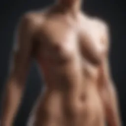 Visual representation of cancer spread in the body