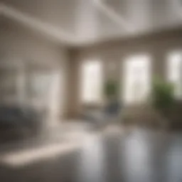 Inpatient rehabilitation environment showcasing a serene and focused atmosphere