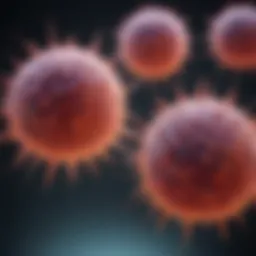 Visualization of resonant light interacting with cancer cells