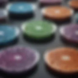 Illustration of cell distribution in a six-well plate