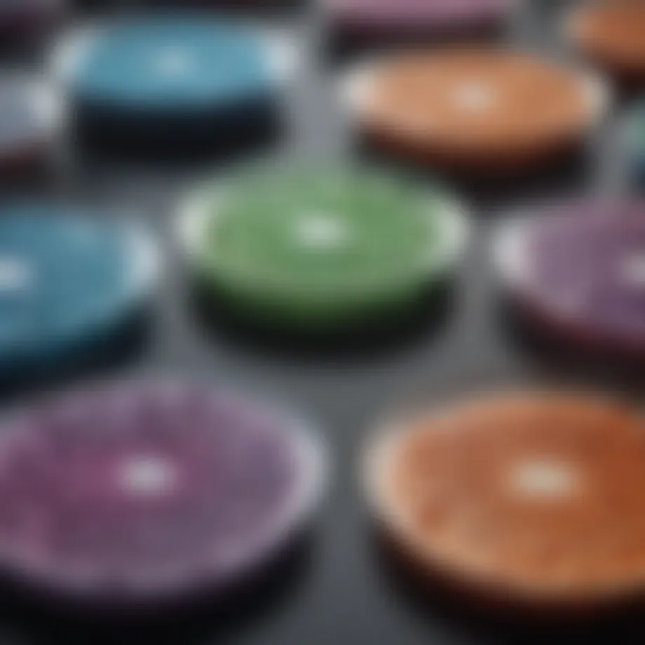 Illustration of cell distribution in a six-well plate