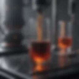 Schematic representation of solid phase extraction setup