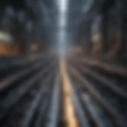 A visual representation of divergent paths in scientific research