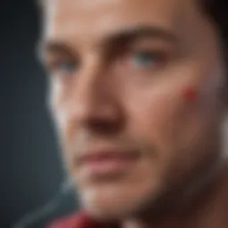 Illustration depicting the connection between diabetes and stroke risk factors