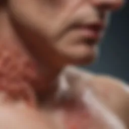 A diagram illustrating the physiological mechanisms of pruritus in liver disease